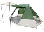 Vidaxl Tenda Da Campeggio Verde 482 X 360 X 227 Cm In Poliestere