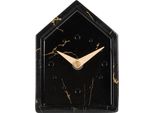 Orologio Da Tavolo Clayre & Eef 10X4X13 Cm In Metallo Nero