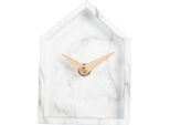 Orologio Da Tavolo Clayre & Eef 10X4X13 Cm In Metallo Bianco