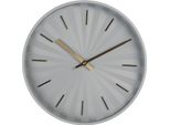 Orologio Da Parete Clayre & Eef Ø 31X5 Cm Plastica Grigia