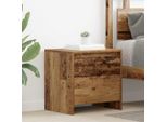 Maison Exclusive - Comodino In Legno Antico 45 X 34 X 44,5 Cm Materiale Ligneo