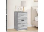 Best MöBel Comodino Grigio Sonoma 38 X 38 X 66 Cm Materiale A Base Di Legno - Comodini E Armadi CL6007752 1Pacco