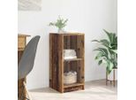 Vidaxl Credenza In Legno Vecchio 35 X 37 X 76 Cm Materiale A Base Di Legno
