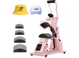 Vevor Pressa Per Cappelli Con 4 Piastre Intercambiabili (160X65/160X80/140X65/140X80 Mm), Pressa Per Cappelli Con Controllo Preciso Della Temperatura E Del Tempo, Pressa Per Cappelli Pressa Termica Per Cappellini Fasce Rosa