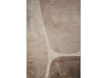 Tappeto Moderno Geometrico Beige 160X230