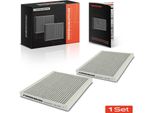 Frankberg 2X Filtro Aria Cabina Carbone Attivo Per Alfa Romeo Mito Fiat Doblo Grande Punto Opel Combo