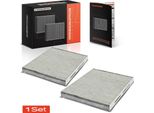 Frankberg 2X Filtro Aria Cabina Carbone Attivo Per Audi A3 Octavia Vw Bora Golf Lupo Polo