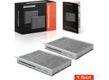 Frankberg 2X Filtro Aria Cabina A Carboni Attivi Per Jeep Renegade Fiat 500X Alfa Romeo Tonale