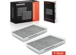 Frankberg 2X Filtro Aria Cabina A Carboni Attivi Per Chevrolet Captiva C100 Opel Antara L07