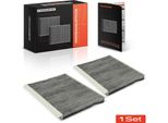 Frankberg 2X Filtro Aria Cabina Carbone Attivo Per Fiat Stilo 192 Hyundai Ix20 Kia Venga Lancia
