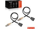 Frankberg 2X Sonda Lambda Sensore Di Controllo/Sensore Di Diagnostica Prima/Dopo Il Catalizzatore Per Vw Golf 4 Audi A3 8L A4 A8 Seat Skoda Fabia