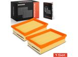 Frankberg 2X Elemento Filtrante Aria Per Vw Polo 6N2 6V2 Caddy Lupo Seat Arosa Cordoba