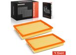 Frankberg 2X Elemento Filtrante Aria Per Vw Golf V 1K 4 1J Polo 9A Caddy Skoda Seat Ibiza