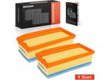 Frankberg 2X Elemento Filtrante Aria Per Renault Clio Iv Captur I Dacia Duster Logan Sandero