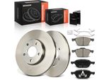 Frankberg 2X Dischi Freno 4X Pastiglie Freno Asse Anteriore Per Ford C-Max Focus C-Max Volvo C30 C70 Ii S40 Ii V50