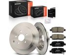 Frankberg 2X Dischi Freno 4X Pastiglie Freno Asse Posteriore Per Suzuki Grand Vitara Ii Jt Td Te 1.6L 1.9L 2.0L 2.4L 3.2L
