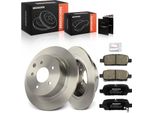 Frankberg 2X Dischi Freno 4X Pastiglie Freno Asse Posteriore Per Nissan Juke Maxima Vi Qashqai +2 I Van Teana Ii