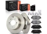 Frankberg 2X Dischi Freno 4X Pastiglie Freno Asse Posteriore Per Hyundai Grandeur Tg Sonata V Nf Kia Optima Jf