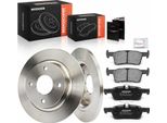 Frankberg 2X Dischi Freno 4X Pastiglie Freno Asse Posteriore Per Ford Fiesta Vii Hf Hj Fiesta Vii Van 1.0L 1.1L 1.5L