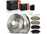 Frankberg 2X Dischi Freno 4X Pastiglie Freno Asse Anteriore Per Opel Combo Tour Corsa C Meriva Tigra Twintop Vauxhall Mk Ii
