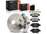 Frankberg 2X Dischi Freno 4X Pastiglie Freno Asse Posteriore Per Toyota Avensis T25 Avensis Station Wagon Avensis