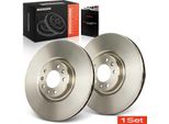 Frankberg 2X Dischi Freno Asse Anteriore Per CitroëN C5 Iii Break C6 Peugeot 407 Coupé Sw 607 2004-2012