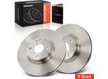 Frankberg 2X Dischi Freno Asse Anteriore Per Fiat 124 Spider 348 Mazda MX-5 Iv Rf Targa Anno Dal 2015