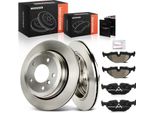 Frankberg 2X Dischi Freno 4X Pastiglie Freno Asse Posteriore Per Bmw Serie 3 E46 Serie 3 Touring 2.5L 2000-2005