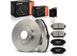 Frankberg 2X Dischi Freno 4X Pastiglie Freno Asse Anteriore Per Nissan Almera Tino V10 Primera P12 Primera Kombi WP12