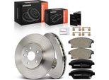 Frankberg 2X Dischi Freno 4X Pastiglie Freno Asse Anteriore Per Chevrolet Trax Opel Mokka/Mokka X J13 1.4L 1.6L 1.7L 1.8L