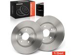 Frankberg 2X Dischi Freno Asse Anteriore Per Chrysler Grand Voyager V Dodge Journey Fiat Freemont Lancia Mpv