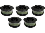 5 X Rocchetto Di Filo Per Decespugliatore Black & Decker Bcsta Besta Beste 536 628 A6481