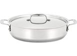 Pentola Stellar Profile Con Coperchio, Acciaio Inossidabile 18/10, 28 Cm, 2,5 L, Argento