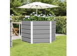 Maison Exclusive - Vaso Da Fiori Grigio Chiaro 129 X 129 X 75 Cm Acciaio
