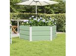 Maison Exclusive - Fioriera Verde Pastello 129 X 129 X 45 Cm Acciaio