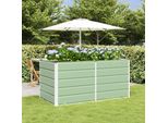 Maison Exclusive - Vaso Da Fiori Verde 160 X 80 X 75 Cm Acciaio
