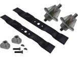 98 Cm Set Coltello + Supporto Alpina Castel Garden Mountfield Solo Stiga Hurricane