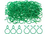500 Clip Di Supporto Per Piante, Clip Per Fiori E Viti Da Giardino, Ortaggi, Supporti Per Piante In Plastica Per Fissare Le Piante Per Una Crescita Eretta,