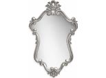Casa Padrino Specchio Barocco In Argento H. 100 Cm - Mobili Barocchi - Italy