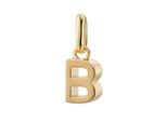 KettenanhäNger Firetti "Schmuck Geschenk Gold 333 Halsschmuck AnhäNger Buchstabe Alphabet", Gold (Gelbgoldfarben), SchmuckanhäNger, Damen, B, Gelbgold 333, 0,83 G, KettenanhäNger