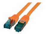 Efb RJ45 Patchkabel S/Ftp, Cat.6A, Lszh, 10M, Orange