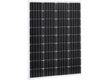 Vidaxl Moduli Solari 2 Pezzi 100W Monocristallini Alluminio Vetro Di Sicurezza