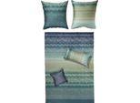 Bassetti Bettgarnitur Brunelleschi GrÜN 100% Reiner Baumwollsatin Lizens/Zertifikat:Oeko-Tex 200X200 Paisleymuster *9291622 Hw 2024 Neuheiten
