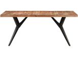 Vidaxl Tavolo Da Pranzo 160X80X76 Cm In Legno Massiccio Di Acacia