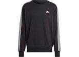 Felpa Adidas Essentials French Terry 3 Strisce IC9317