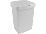 Sunware Delta | Cestino Per Rifiuti Con Coperchio | 25L Bianco