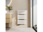 Asciugamani Emke Radiatore Da Bagno Radiatore A Pannello Attacco Laterale Montaggio A Parete Acqua Calda 762 X 500 Mm Bianco Senza Elemento Riscaldante