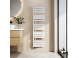 Scaldasalviette Emke Radiatore Da Bagno Radiatore A Pannello Attacco Laterale Montaggio A Parete Acqua Calda 1320 X 400 Mm Bianco Senza Elemento Riscaldante