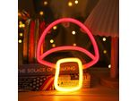 Funghi Deco Led Decorazione Murale Al Neon, Luce Notturna Al Neon Per Natale Bambini Regalo Di Compleanno Soggiorno Camera Da Letto Decorazione Murale
