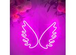 Lampada Da Parete Al Neon Di Ala Usb Led, Segno Al Neon Delle Luci Notturne Segno Al Neon Della Luce Al Neon Per La Decorazione Della Parete Della Camera Da Letto Del Bar Di Gioco Del Partito, Compleanno Dei Bambini